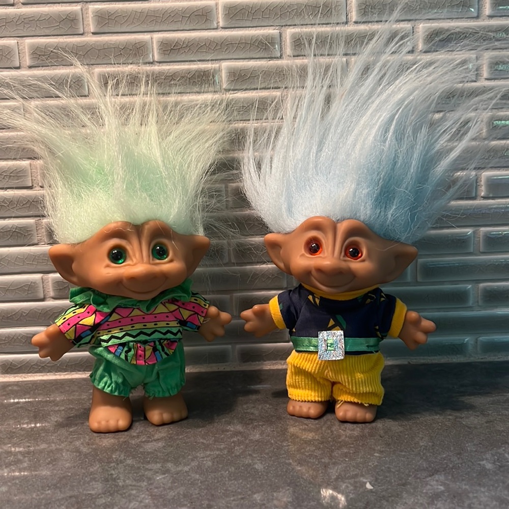 Pair of Trolls-Vintage